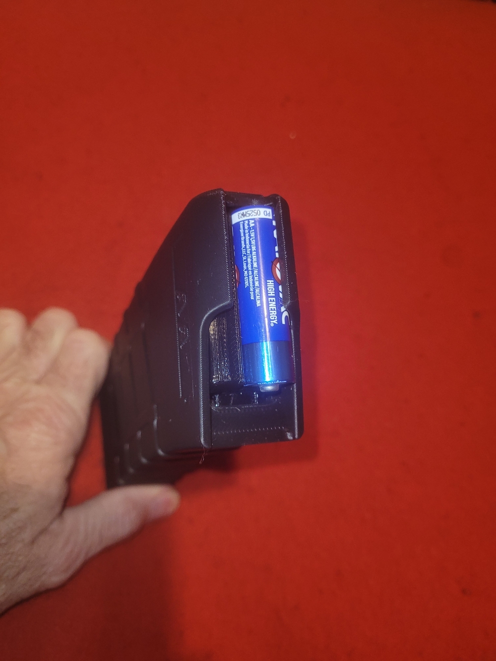 Black Tactical Magazine  Battery Storage